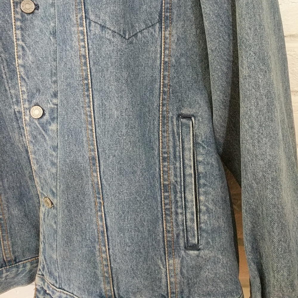 GAP Denim Jacket Vintage 80s or 90s Jean Jacket - Picture 3 of 5